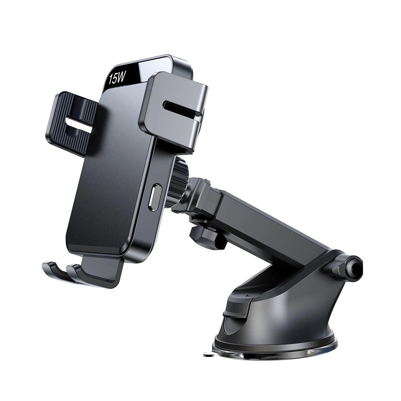 Soporte Cargador Inalámbrico 15w De Carro Tablero Joyroom Negro