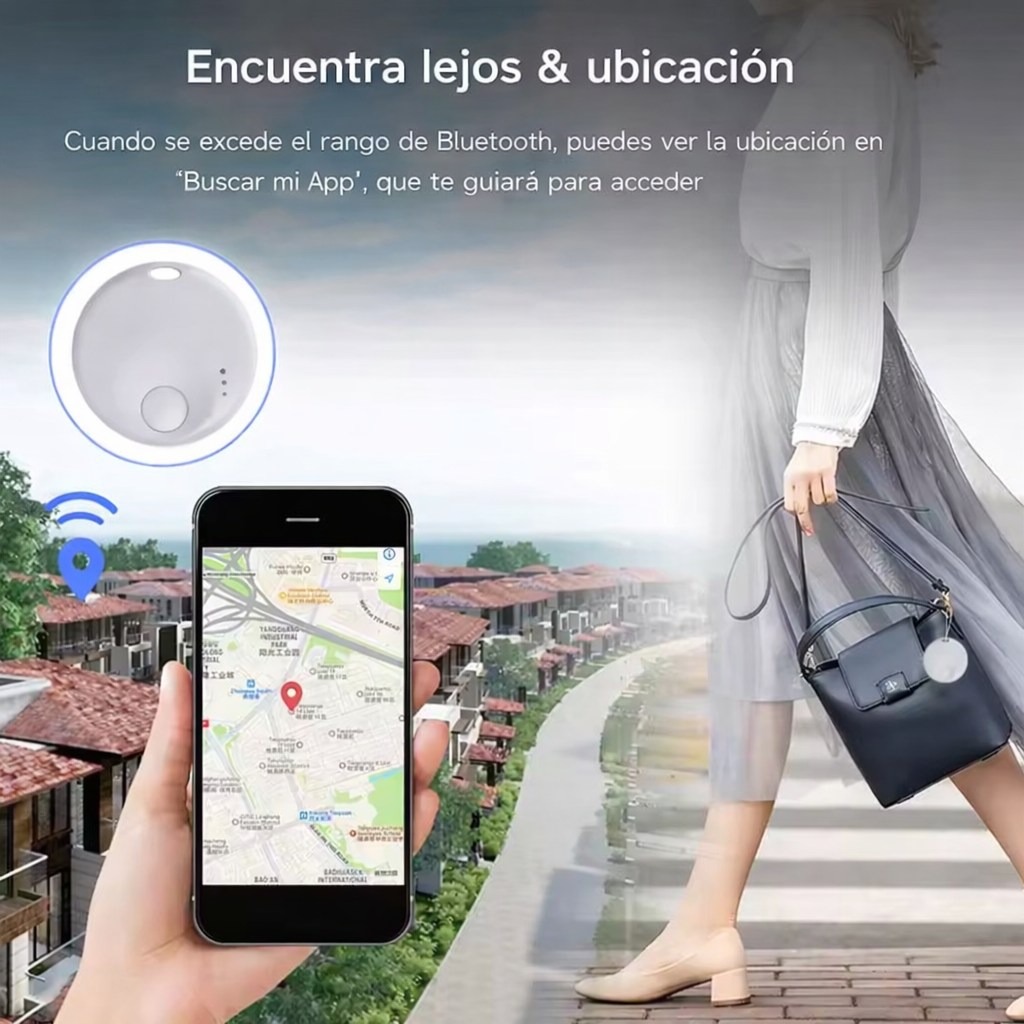 Localizador Inteligente Bluetooth Compatible con Iphone iOS Find My Rastreador GPS