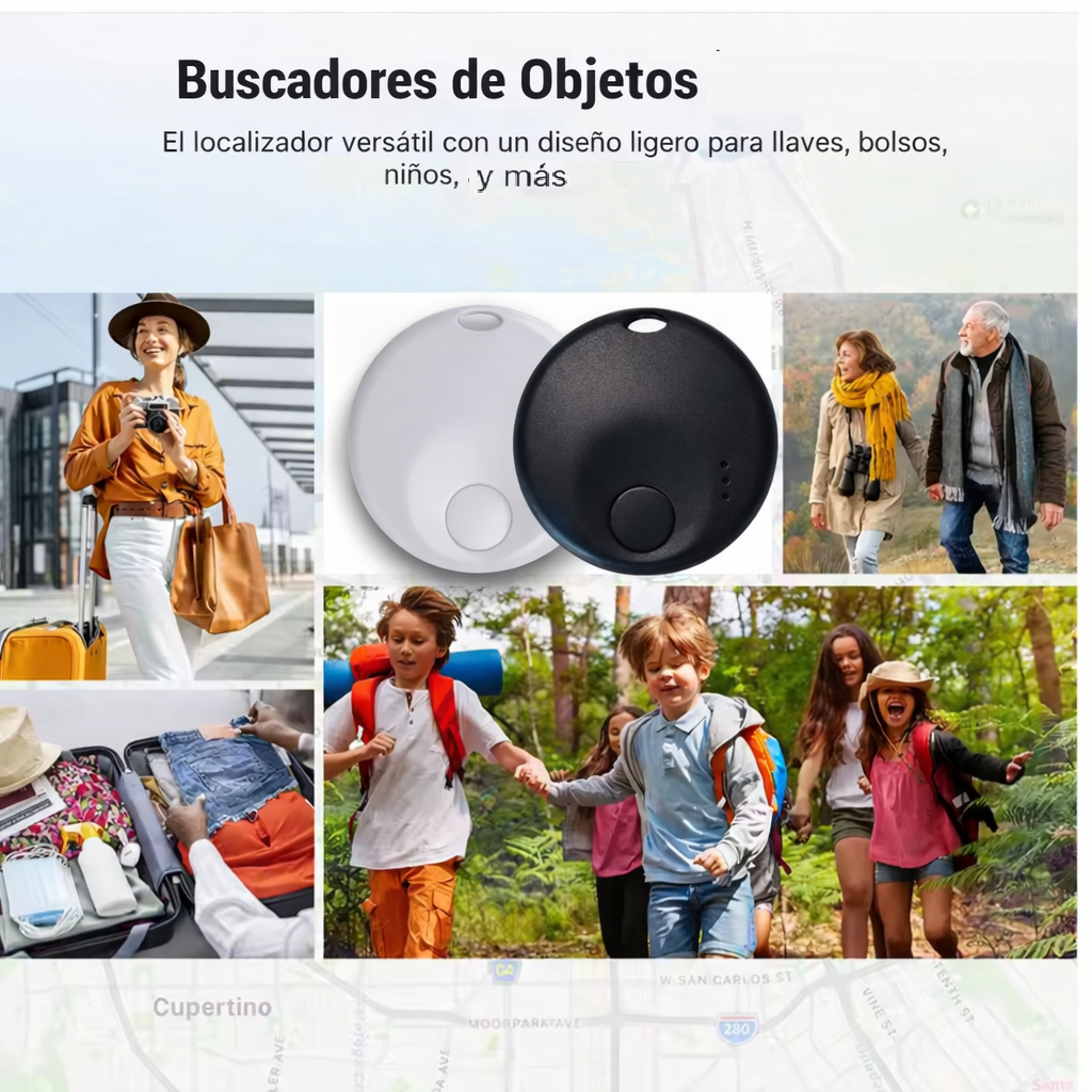 Localizador Inteligente Bluetooth Compatible con Iphone iOS Find My Rastreador GPS