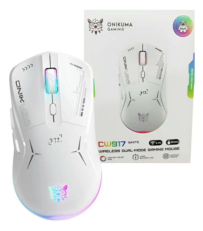 Mouse Gamer Onikuma Recargable Inalámbrico CW917