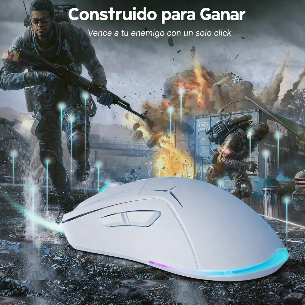 Mouse Gamer Onikuma Recargable Inalámbrico CW917