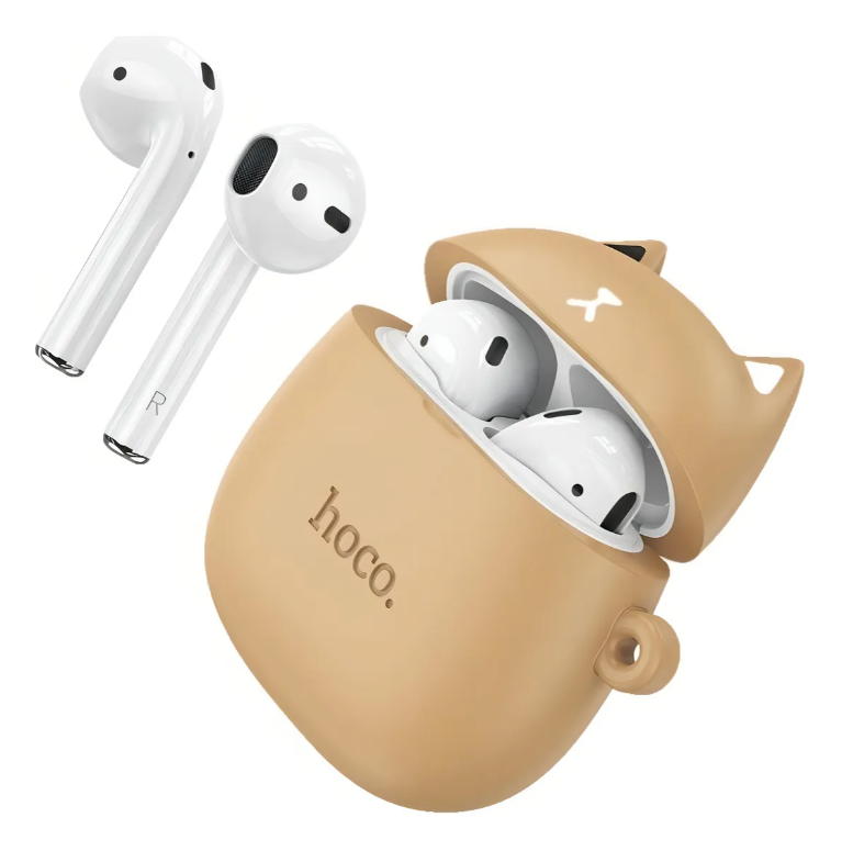 Audifonos Hoco Ew45 In Ear Bluetooth Tws Caramel Cat