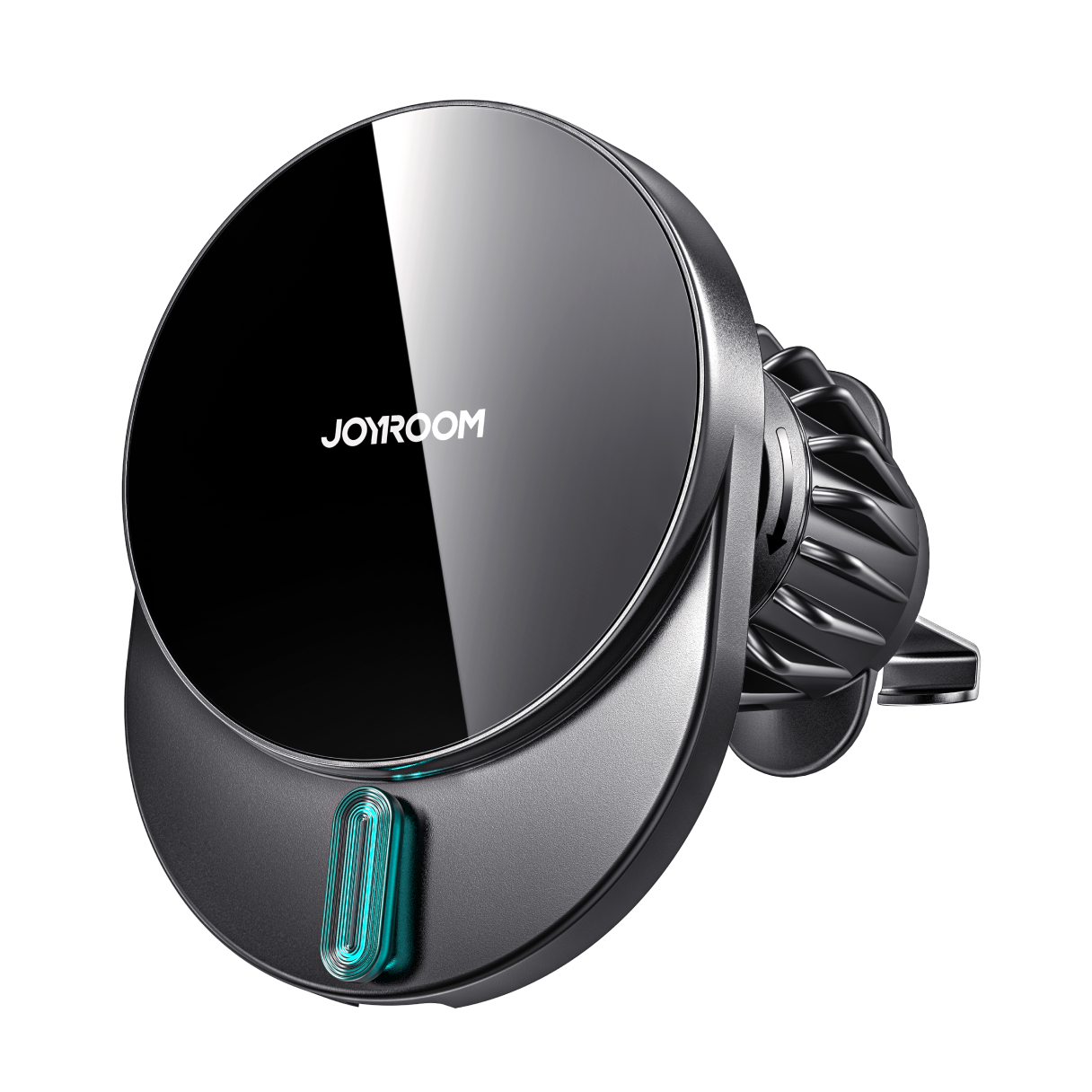 Soporte Cargador Magnetico Carga Rapida Inalambrico 15w Para Carro Joyroom Negro